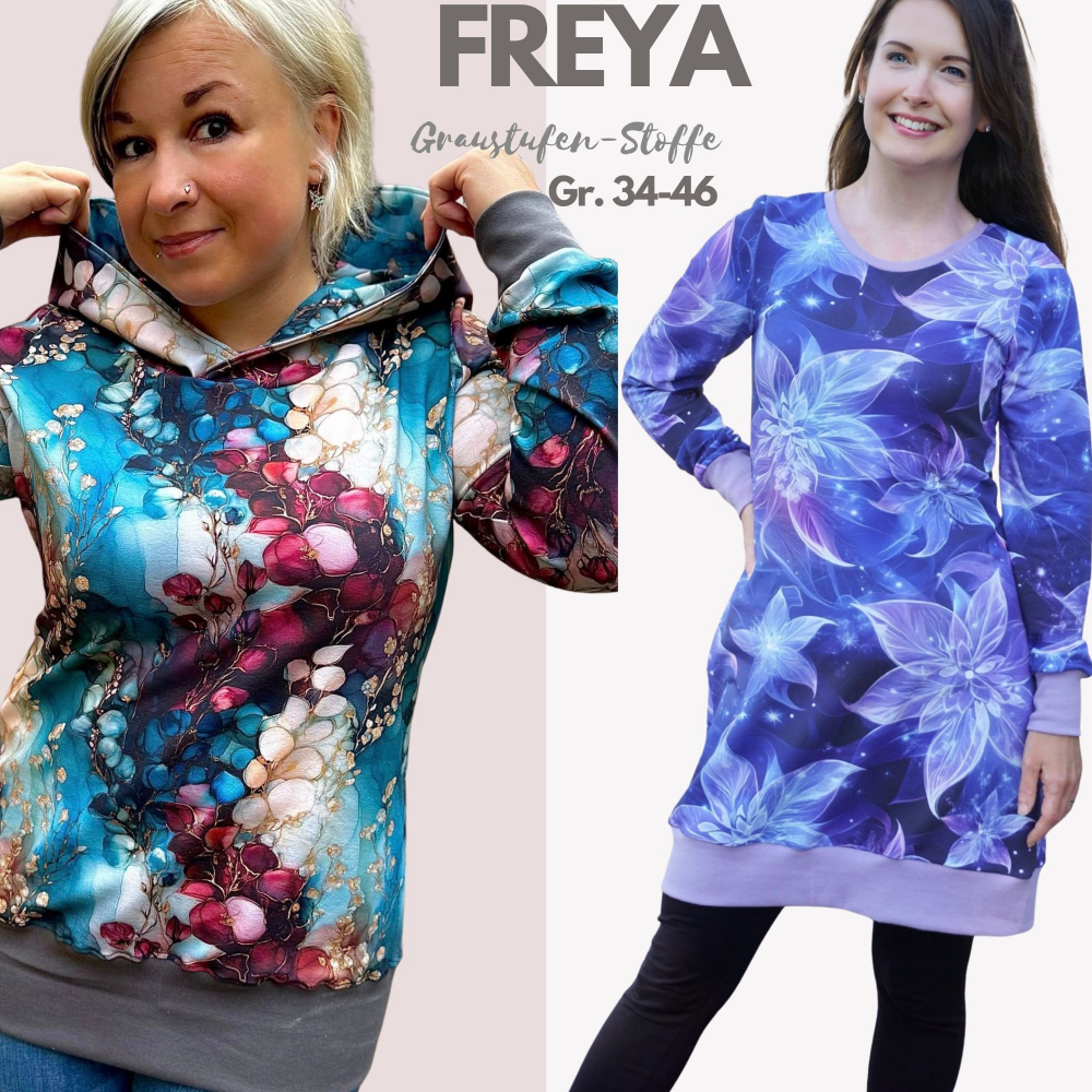 HOODIEKLEID / HOODIE, GLAMHOODIE FREYA GR. 34 BIS 46